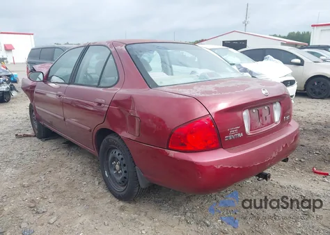 2004 Nissan Sentra 1.8S из США, поврежденный, VIN 3N1CB51D74L902792